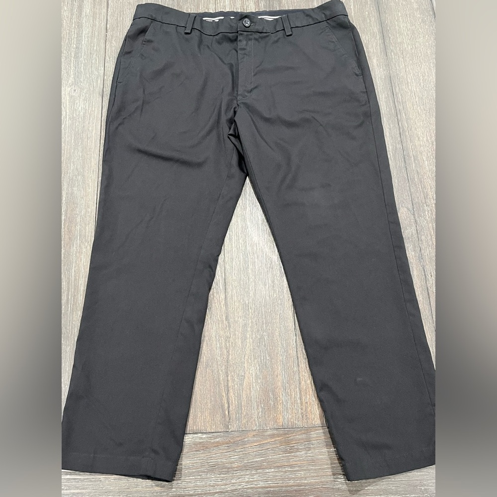 Bundle (2) Amazon Essentials Slim Black Pants Siz… - image 4